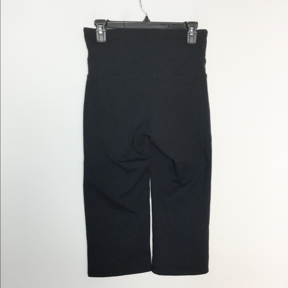 Under Armour S Capris Pants Yoga Leggings Black - Picture 2 of 6